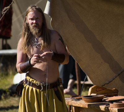 Viking leatherworker