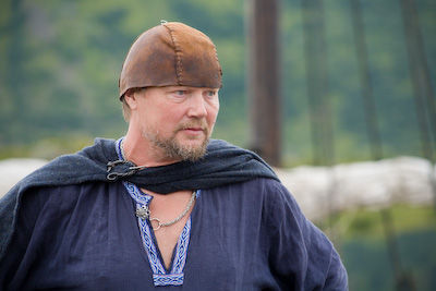Viking with hat