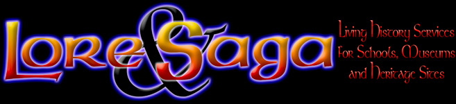 Why did we call our Living History Education service Lore and Saga?