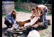 An Iron Age Celtic bronze casting demonstration.  Roman, Saxon and Viking crafts can also be demonstrated 