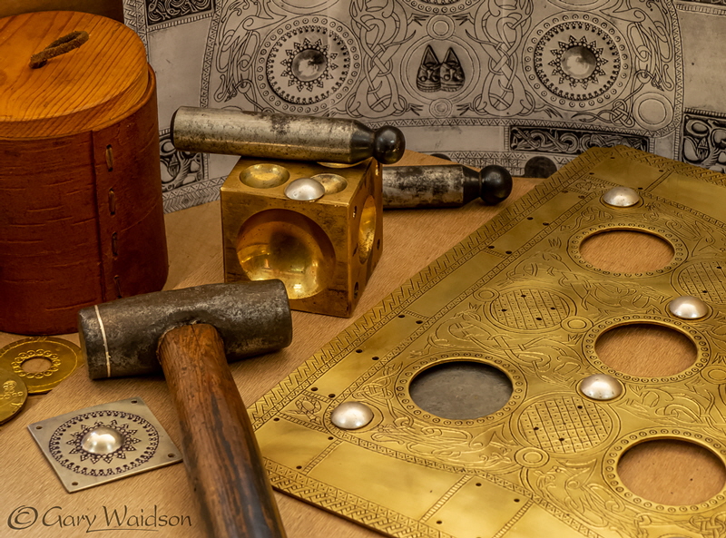 Work in progress on my workbench. Image copyrighted  Gary Waidson. All rights reserved.