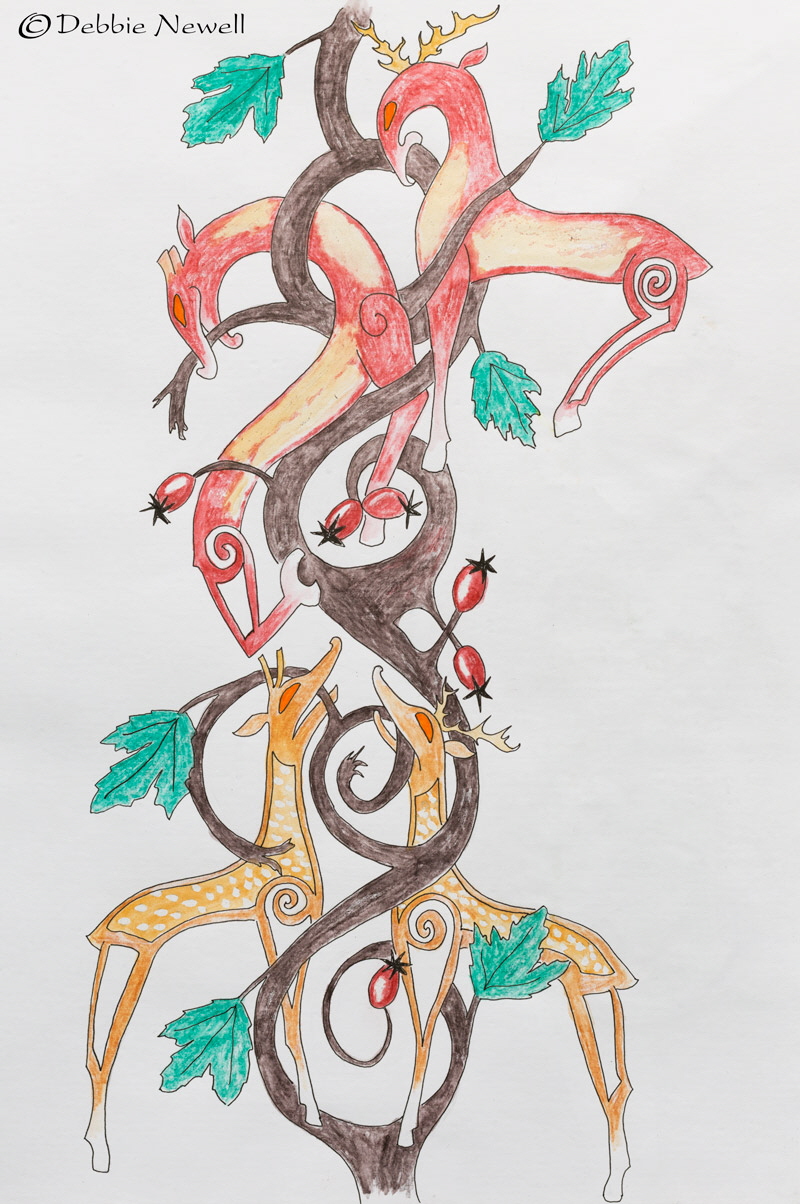 Norse Cloak of Myth Concept Art.  Image and design copyrighted  Gary Waidson/Debbie Newell. All rights reserved.