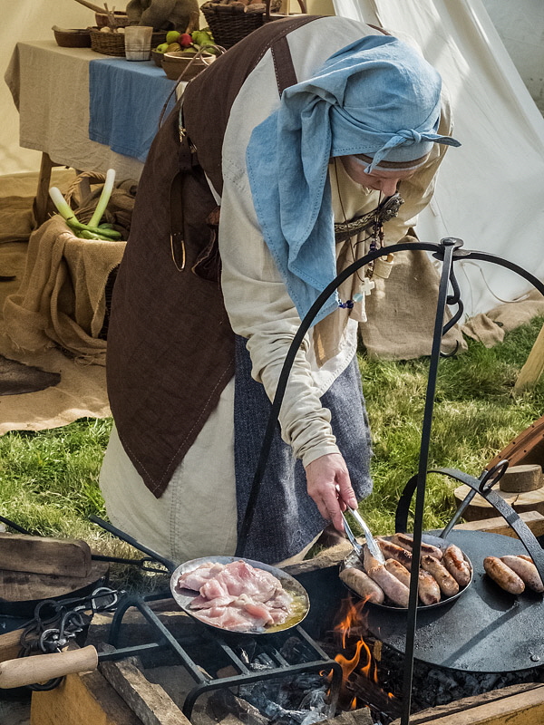 Cooking breakfast Scarborough 2015